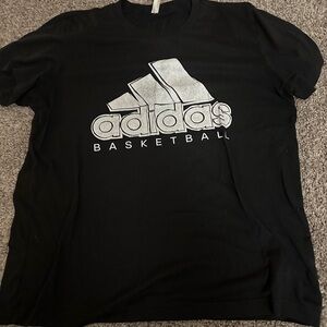 Adidas Black Basketball T-Shirt